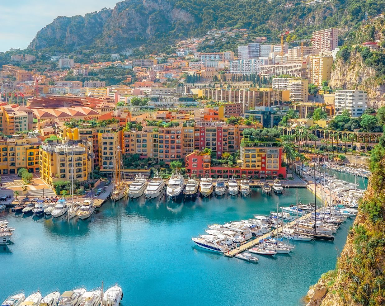 prístav v Monaku